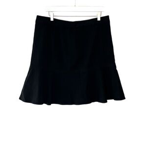 WHBM Skirt Ruffle Black Color